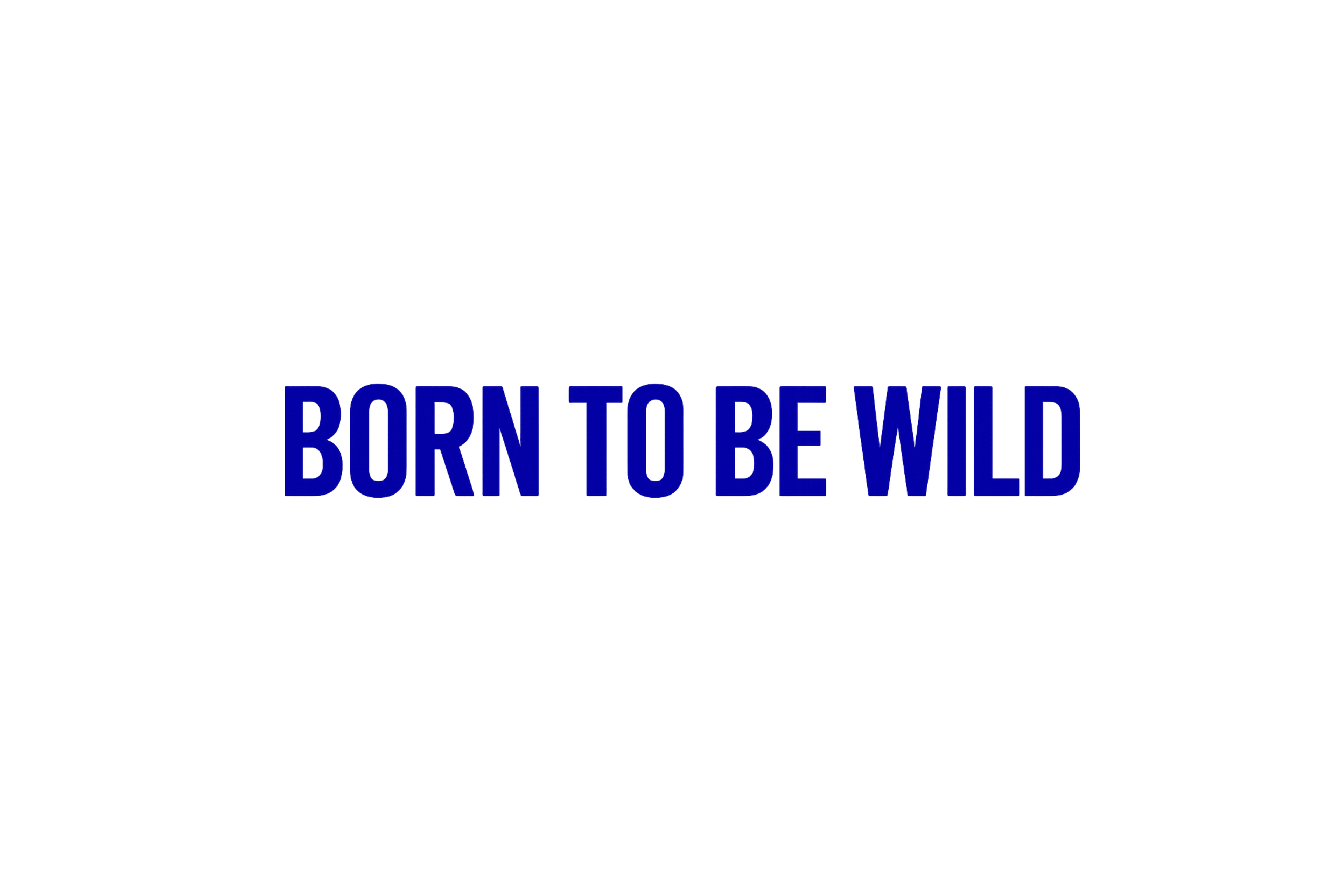 STICKER: BORN TO BE WILD
