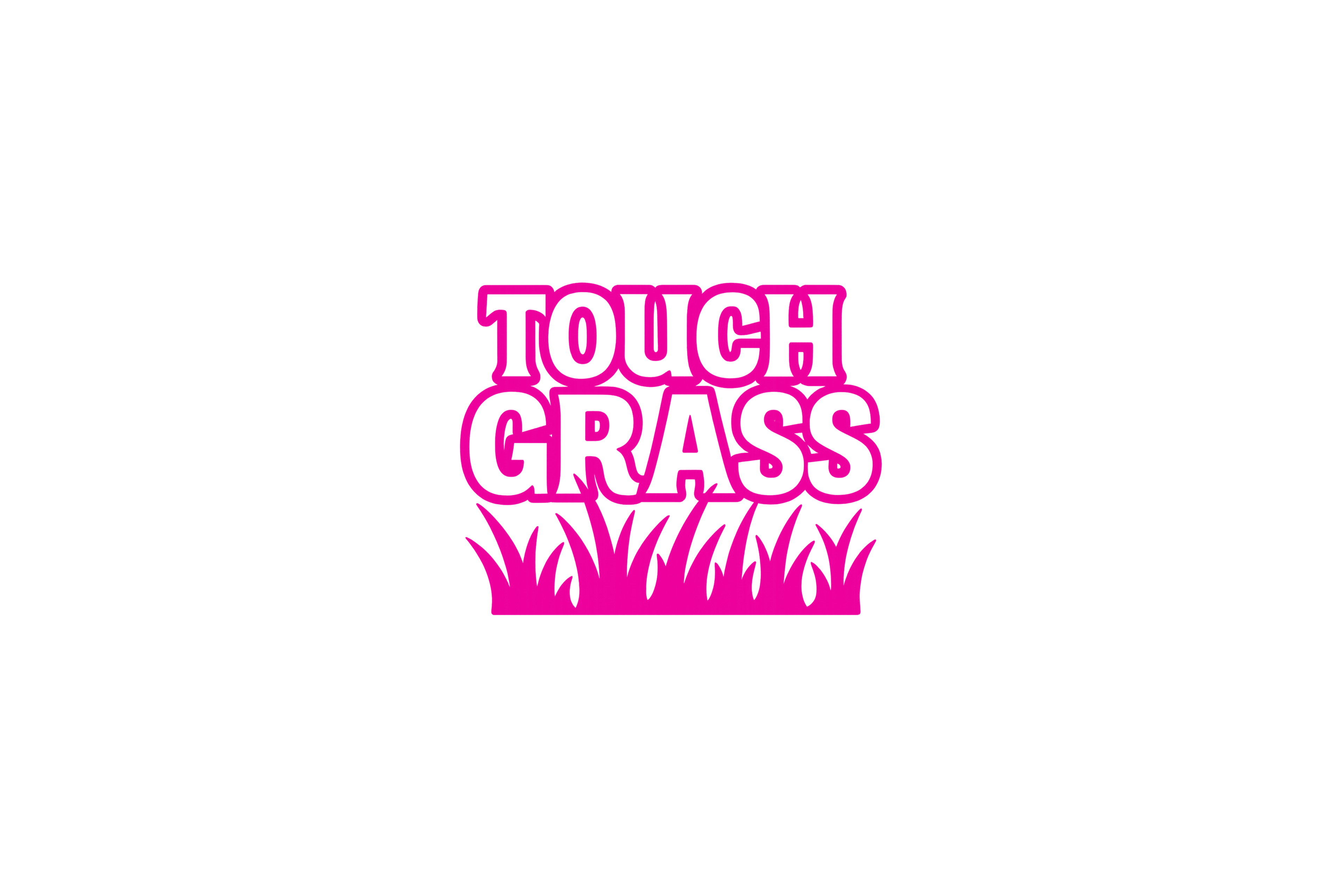 STICKER: TOUCH GRASS