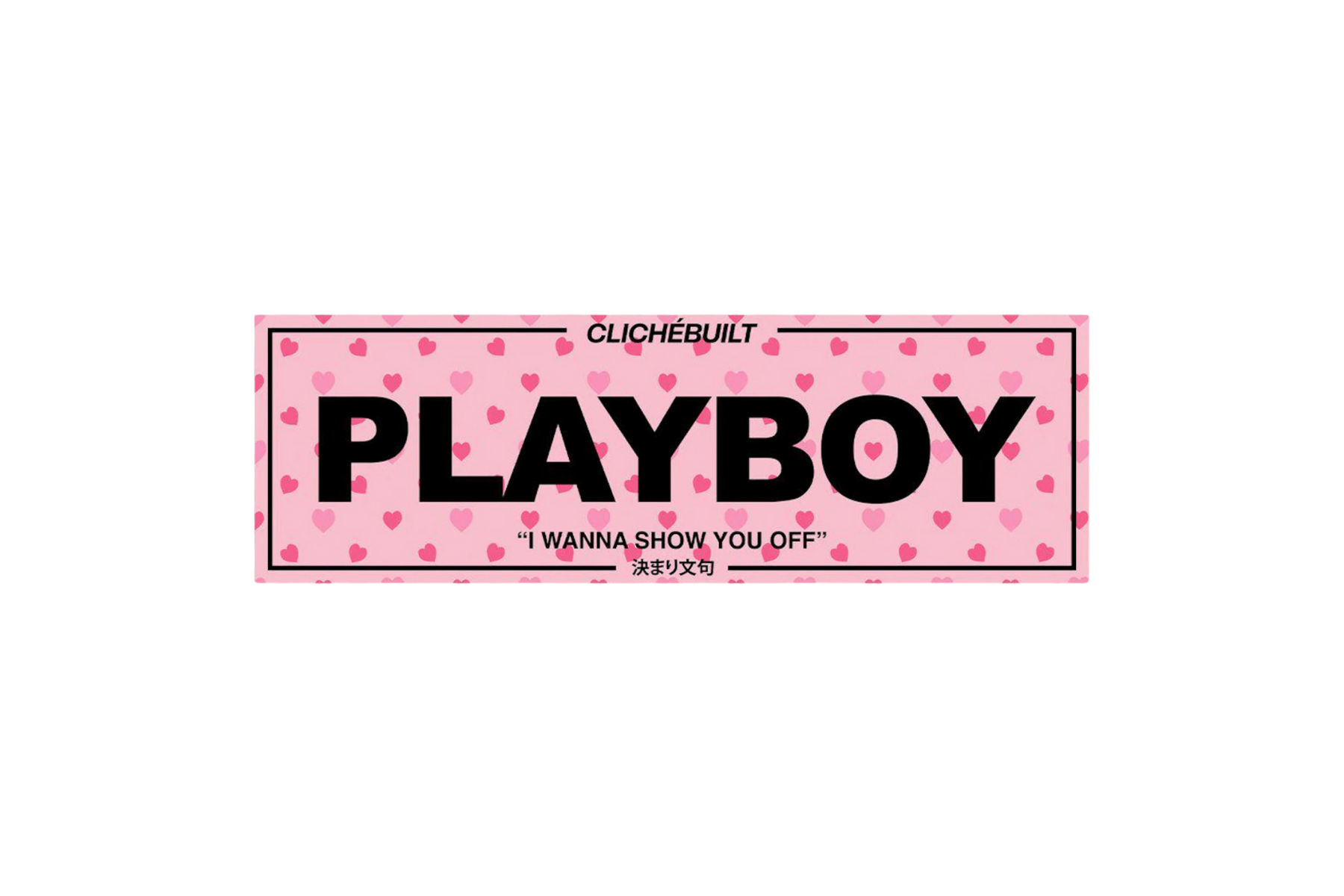 SLAP STICKER: PLAYBOY