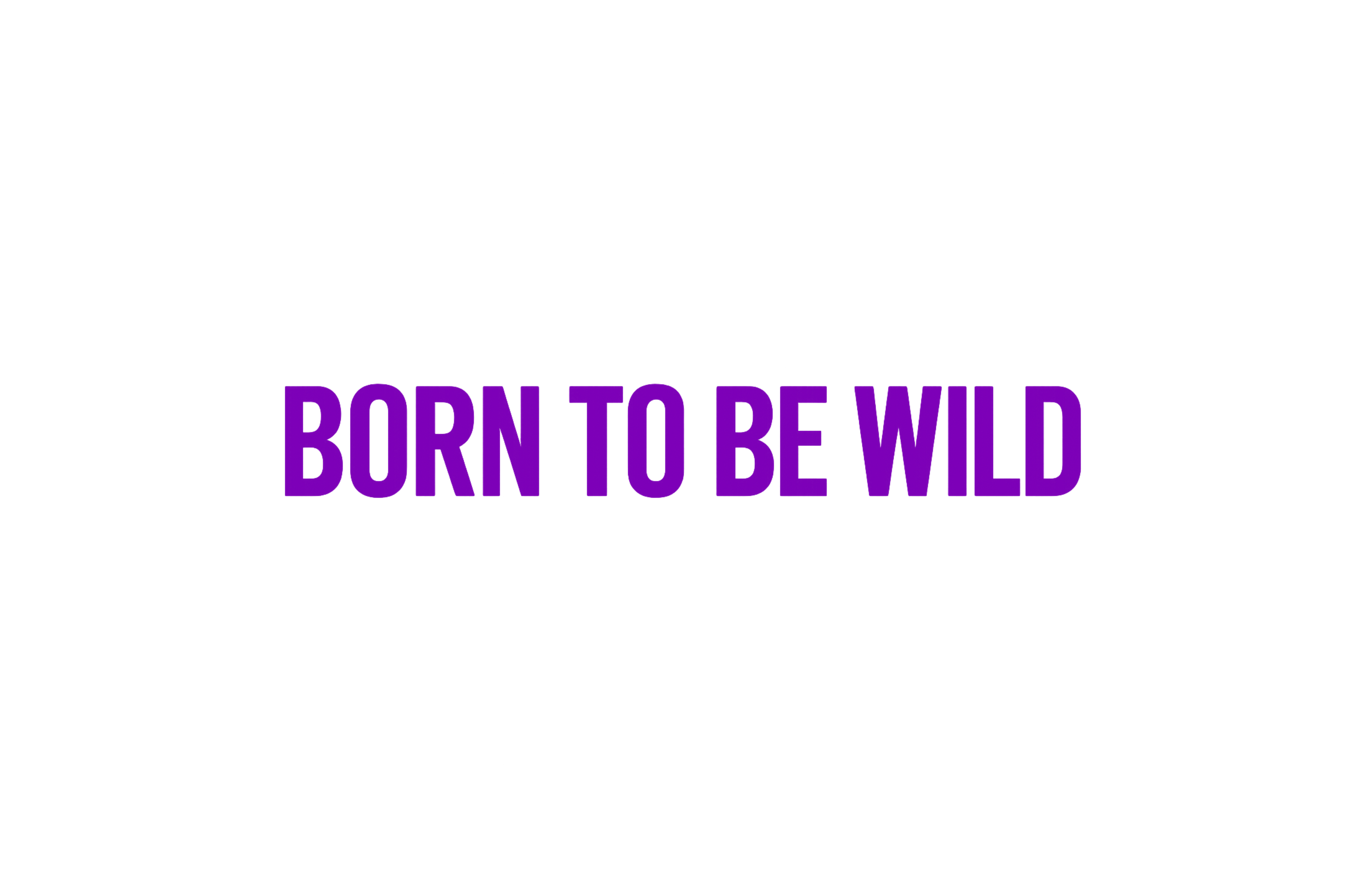 STICKER: BORN TO BE WILD