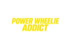 STICKER: POWER WHEELIE ADDICT