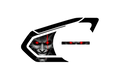 Skin for Sena 50S: RED DEMON FACE