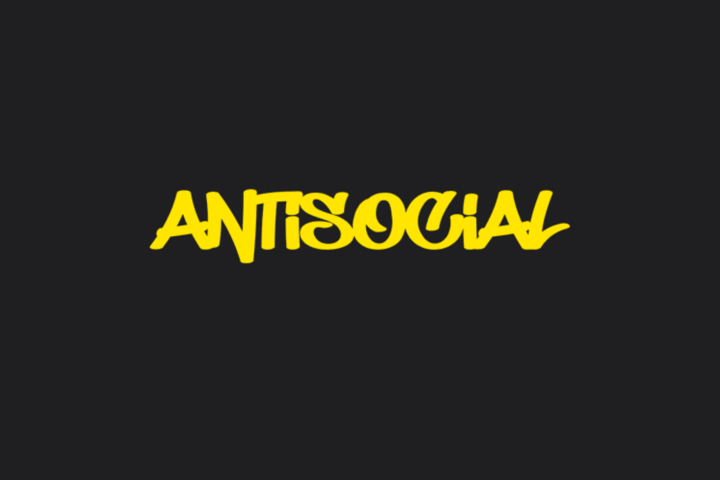 Antisocial Sticker