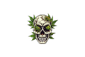 Die-Cut Sticker: W**D SKULL