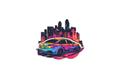 Die-Cut Sticker: CAR 03