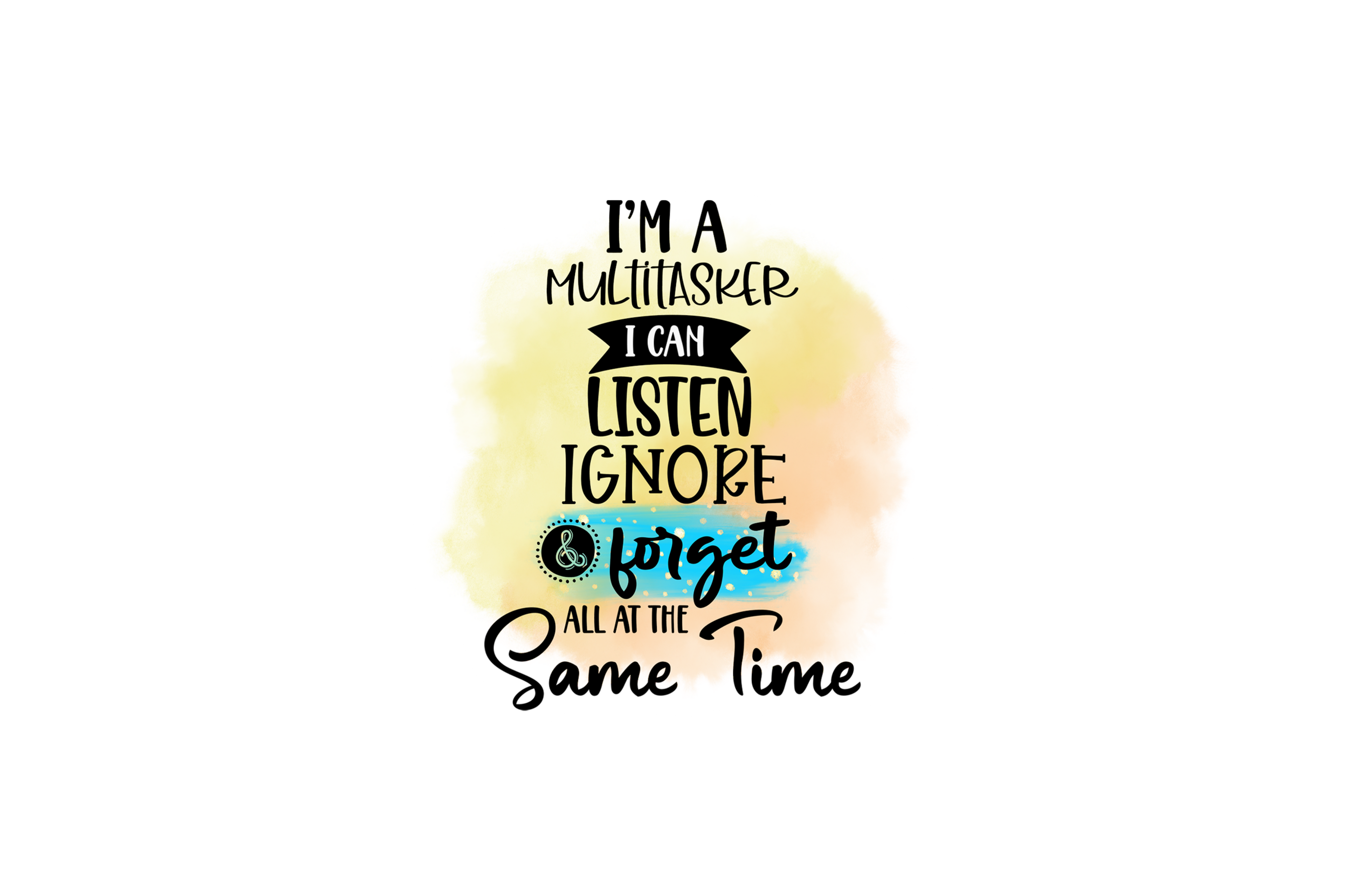 STICKER: I'M A MULTITASKER I CAN - OzDecalz