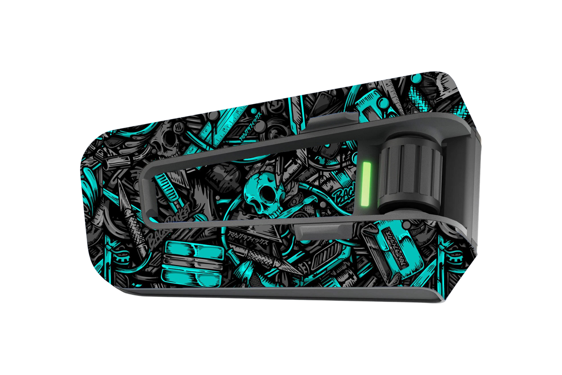 Packtalk  Skin: CYAN SKULLS