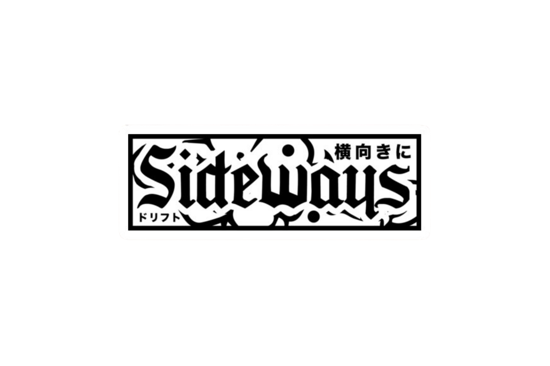 SLAP STICKER: SIDEWAYS