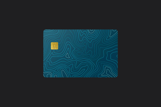 CARD SKIN: MINIMALIST (BLUE)