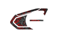 Skin for Sena 50S: RED GUNS ROSES BOLD