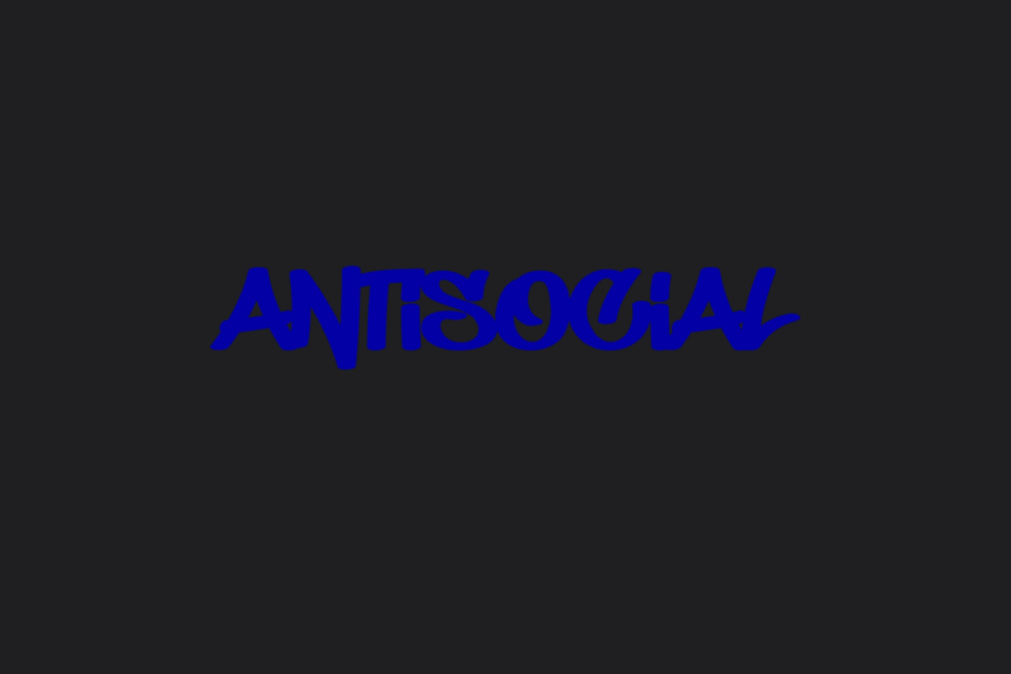 Antisocial Sticker