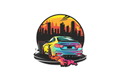 Die-Cut Sticker: CAR 06