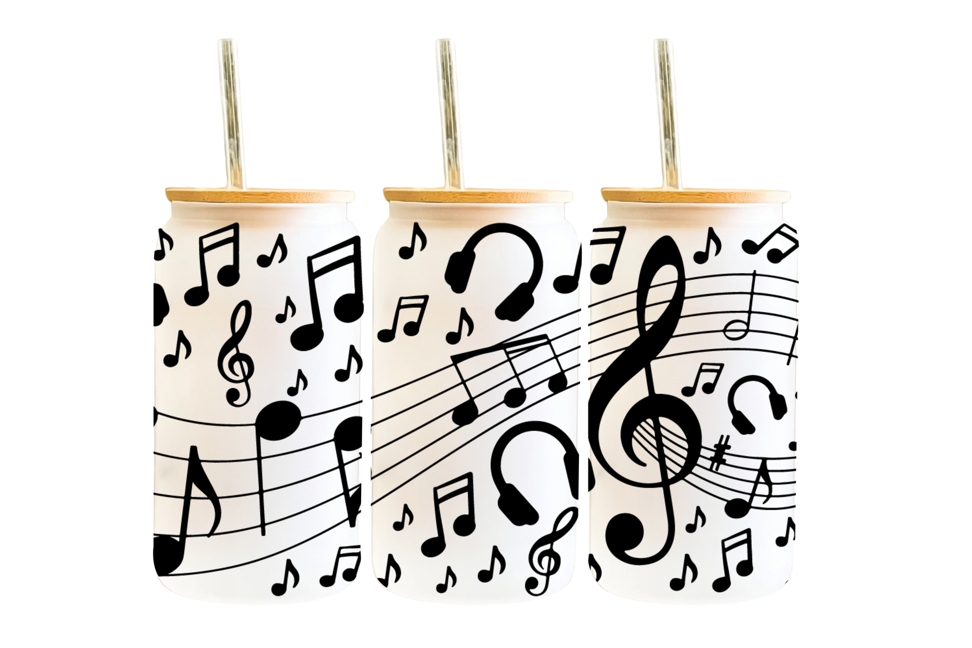 16 OZ WRAP: MUSIC NOTES