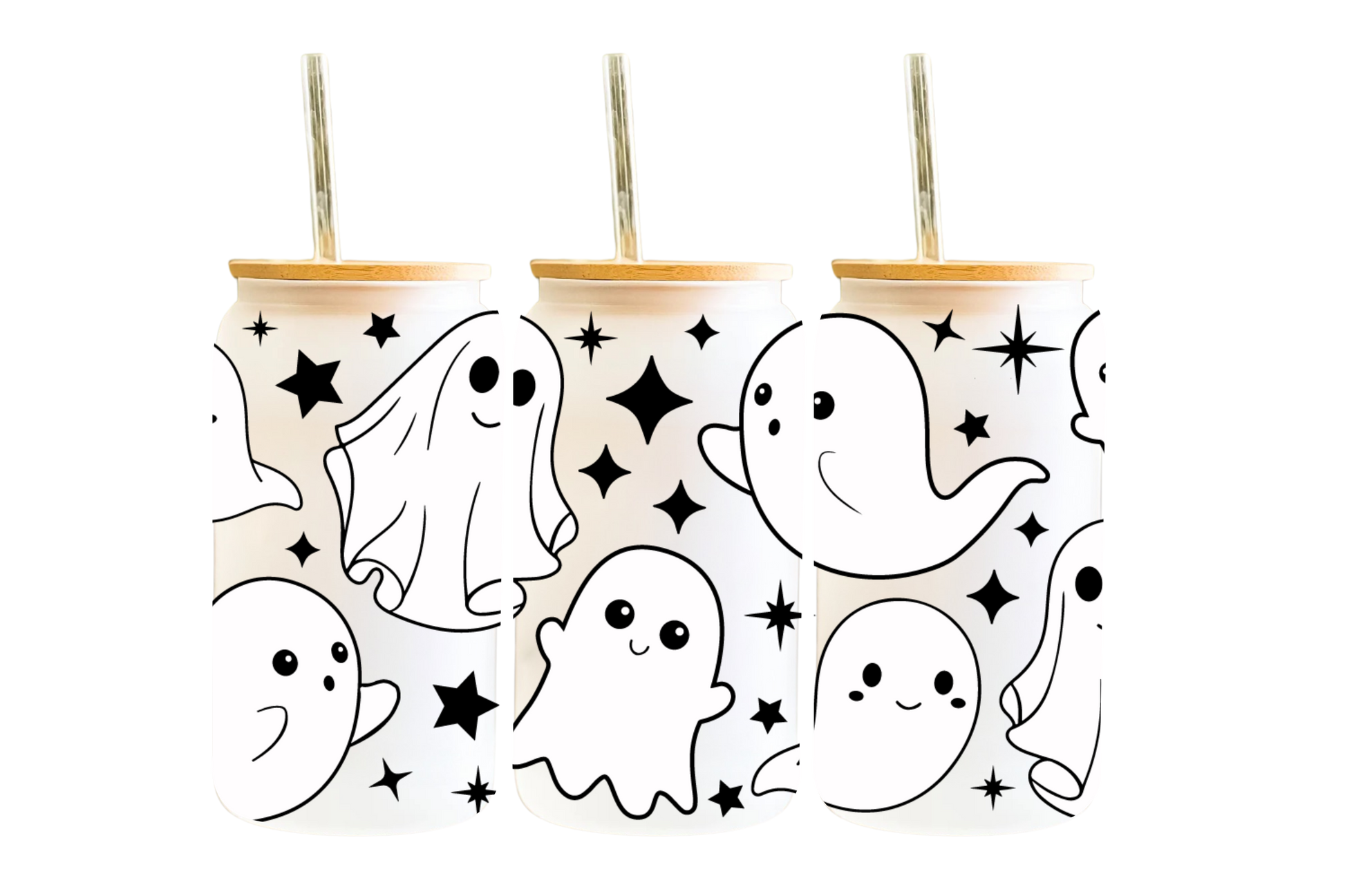 16 OZ WRAP: GHOSTS