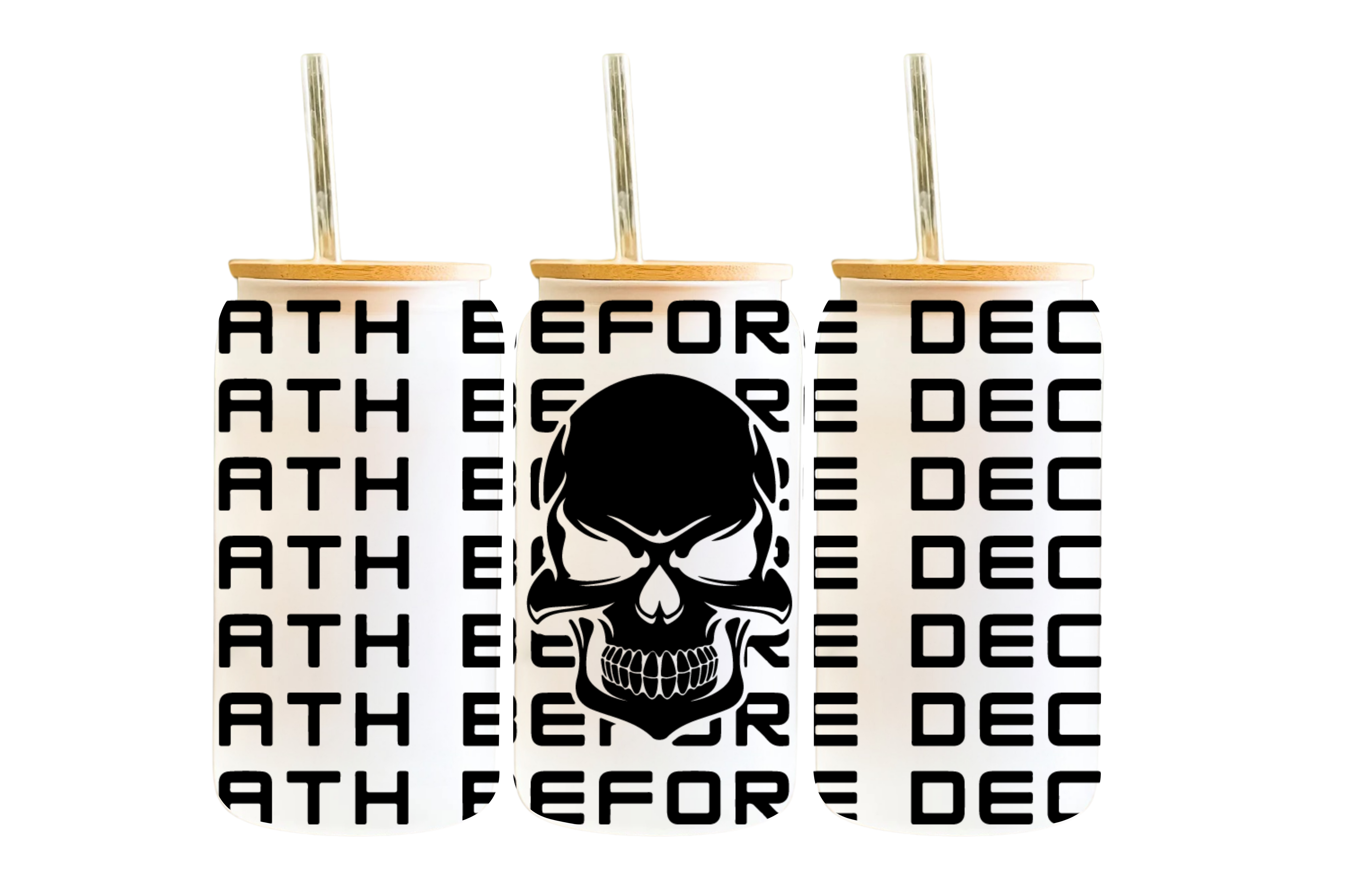 16 OZ WRAP: DEATH BEFORE DECAF