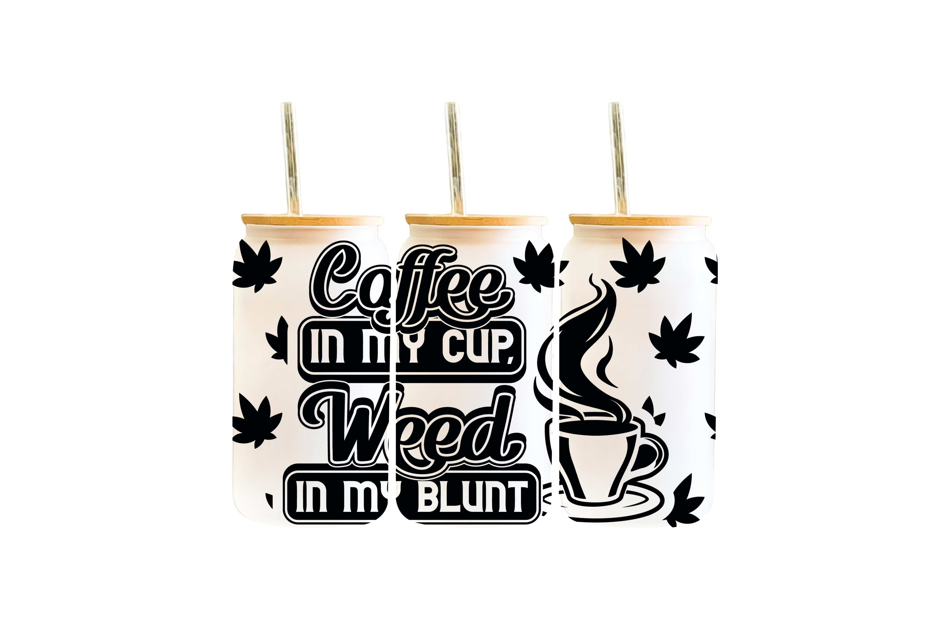 16 OZ WRAP: COFFEE IN MY CUP
