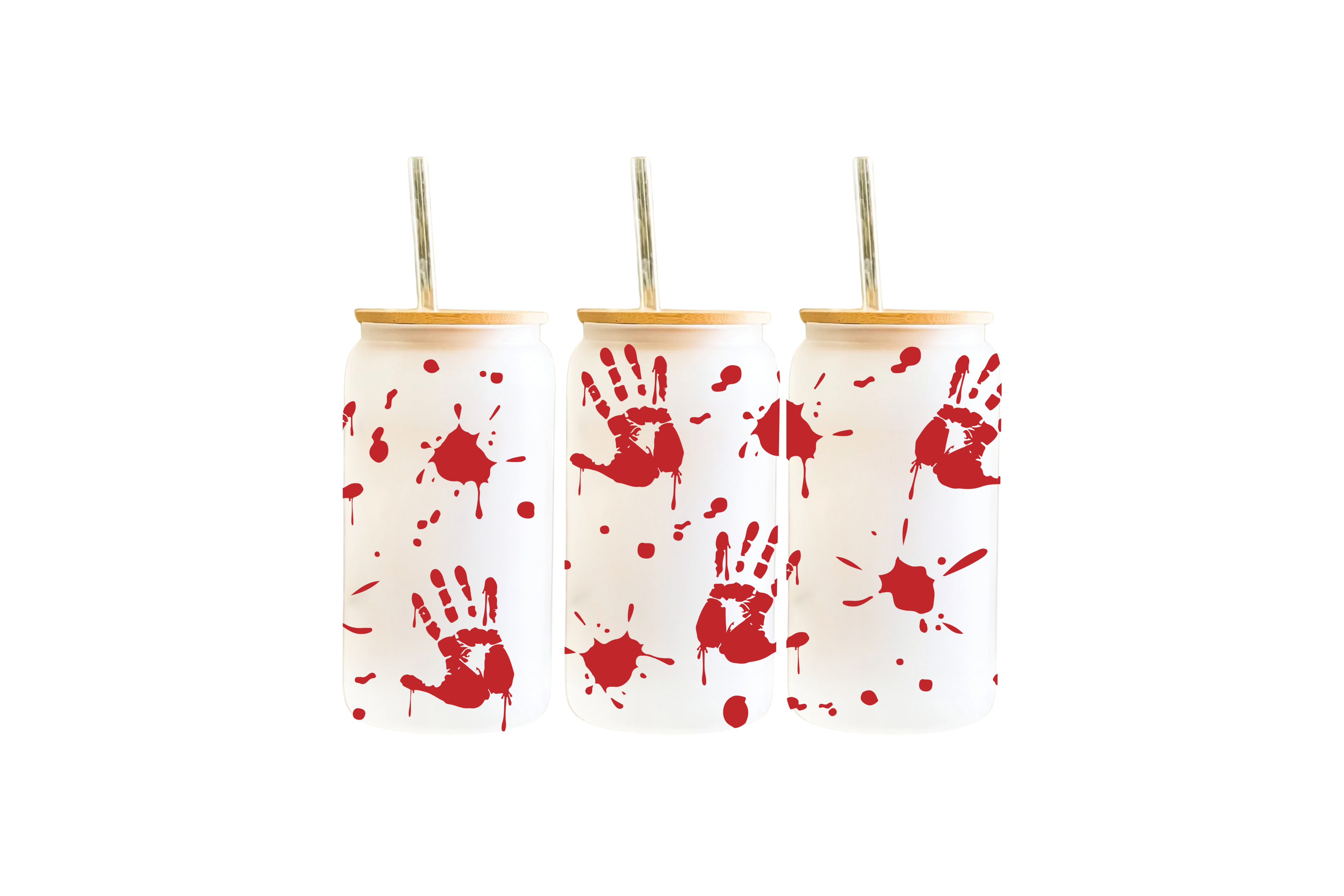 16 OZ WRAP: BLOODY HANDS