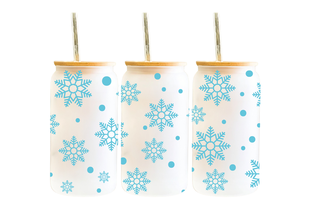 16 OZ WRAP: SNOWFLAKE