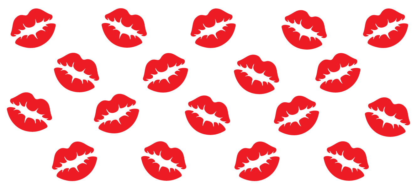 16 OZ WRAP: KISSES