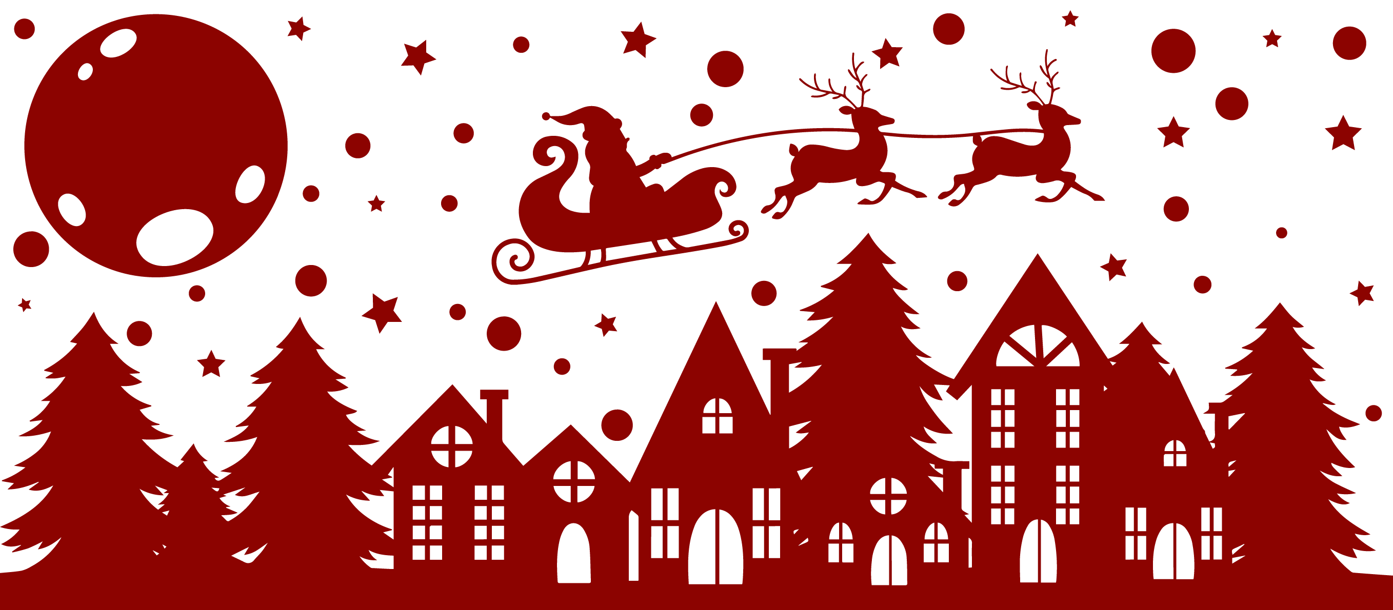 16 OZ WRAP: MERRY CHRISTMAS