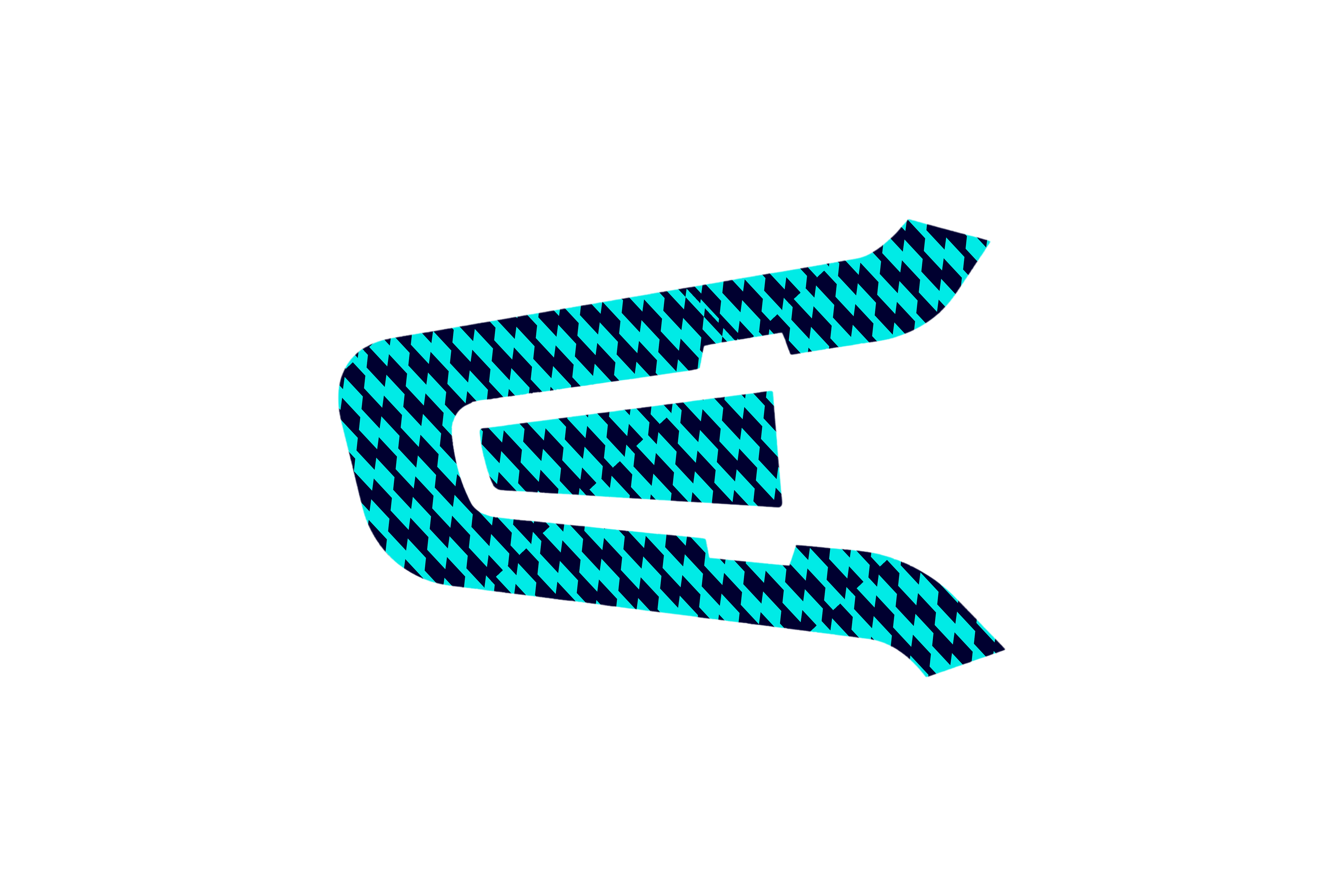 CARDO SKIN: HOUNDSTOOTH CYAN