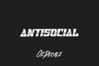 ANTISOICAL CAR BANNER - OZDecalz