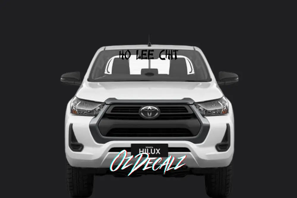 BANNER: HO LEE CHIT Vinyl Stickers