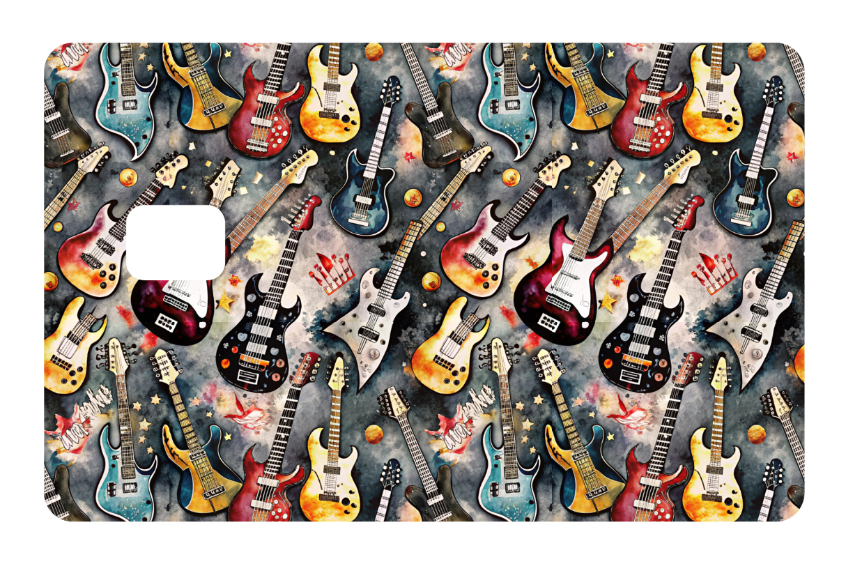 CARD WRAP: ROCK & ROLL
