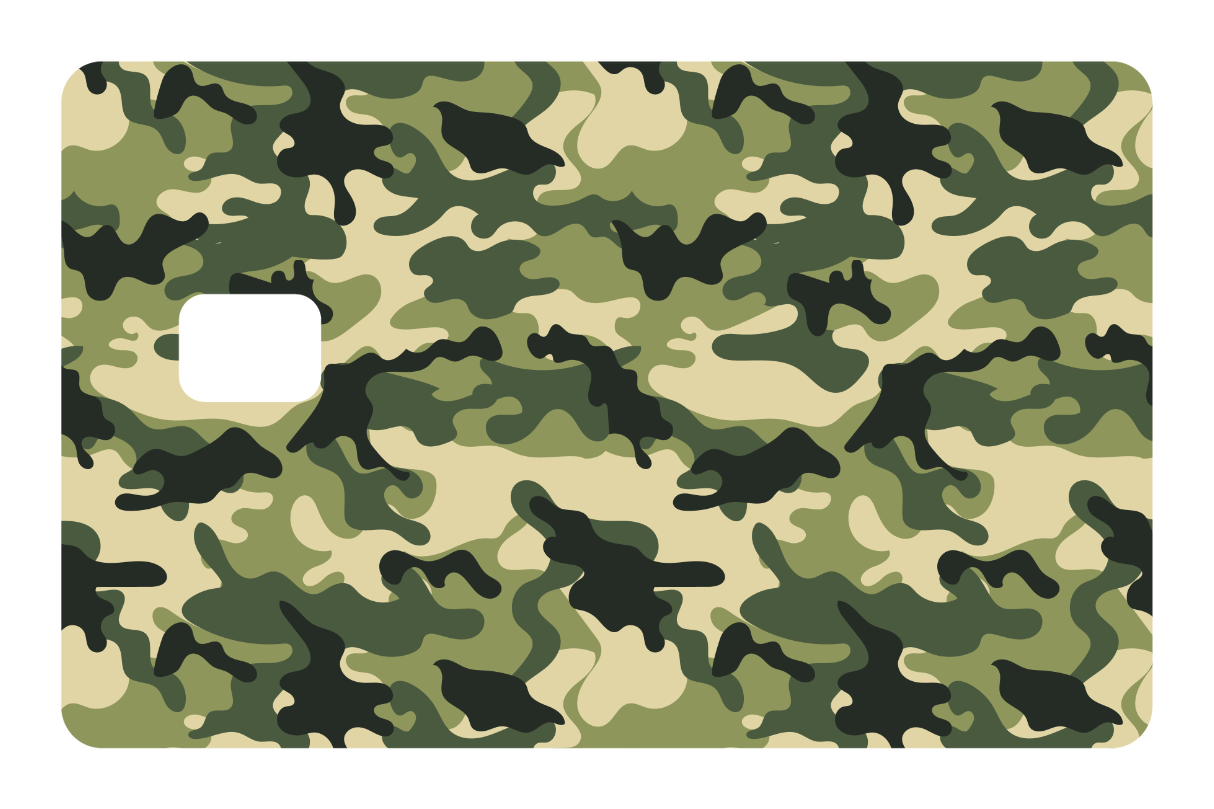 CARD WRAP: CAMO (GREEN)
