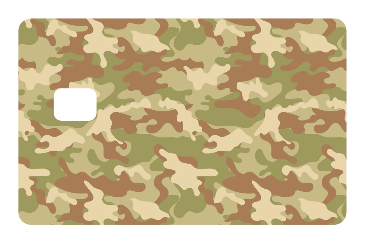 CARD WRAP: CAMO (GREEN)