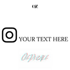 CUSTOM INSTAGRAM BANNER - OzDecalz