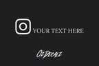 CUSTOM INSTAGRAM BANNER - OzDecalz