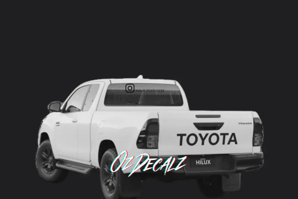 CUSTOM INSTAGRAM BANNER - OzDecalz