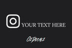 CUSTOM INSTAGRAM BANNER - OzDecalz