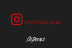 CUSTOM INSTAGRAM STICKER - OZDecalz