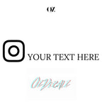 CUSTOM INSTAGRAM STICKER - OZDecalz
