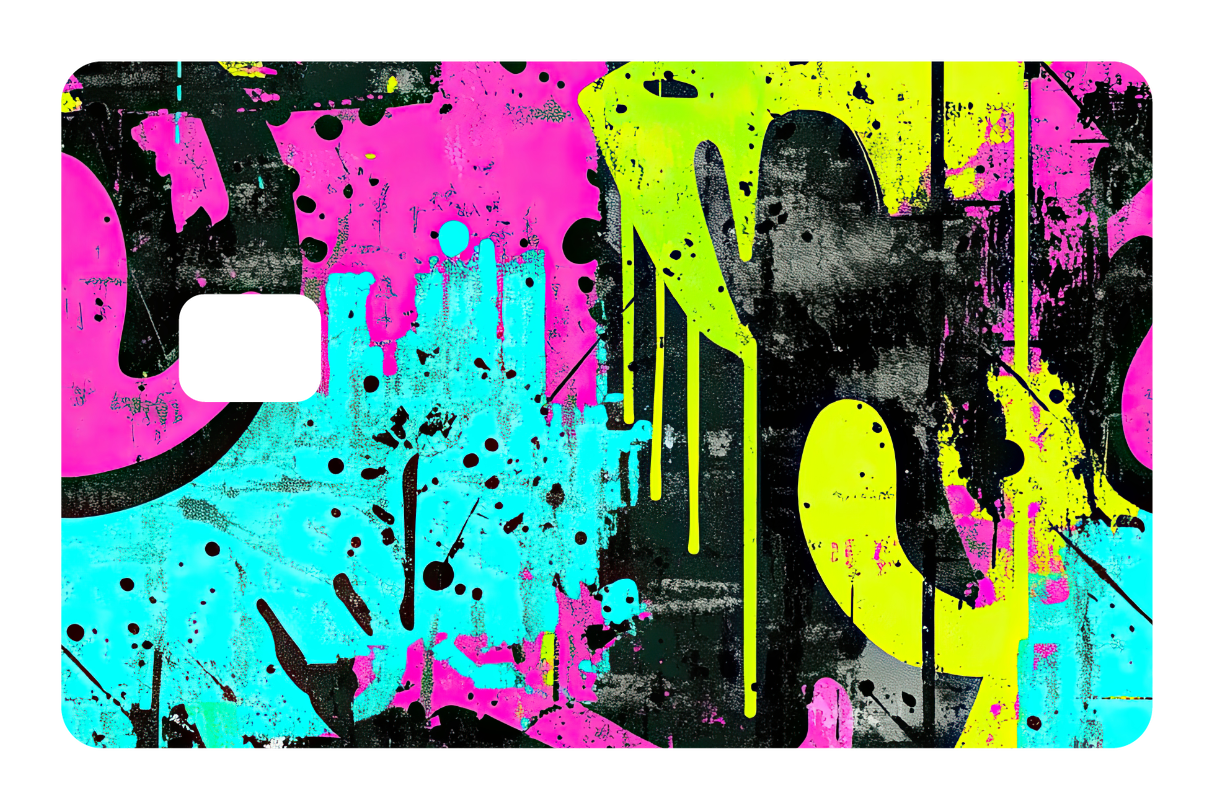 CARD WRAP: GRAFFITI 08