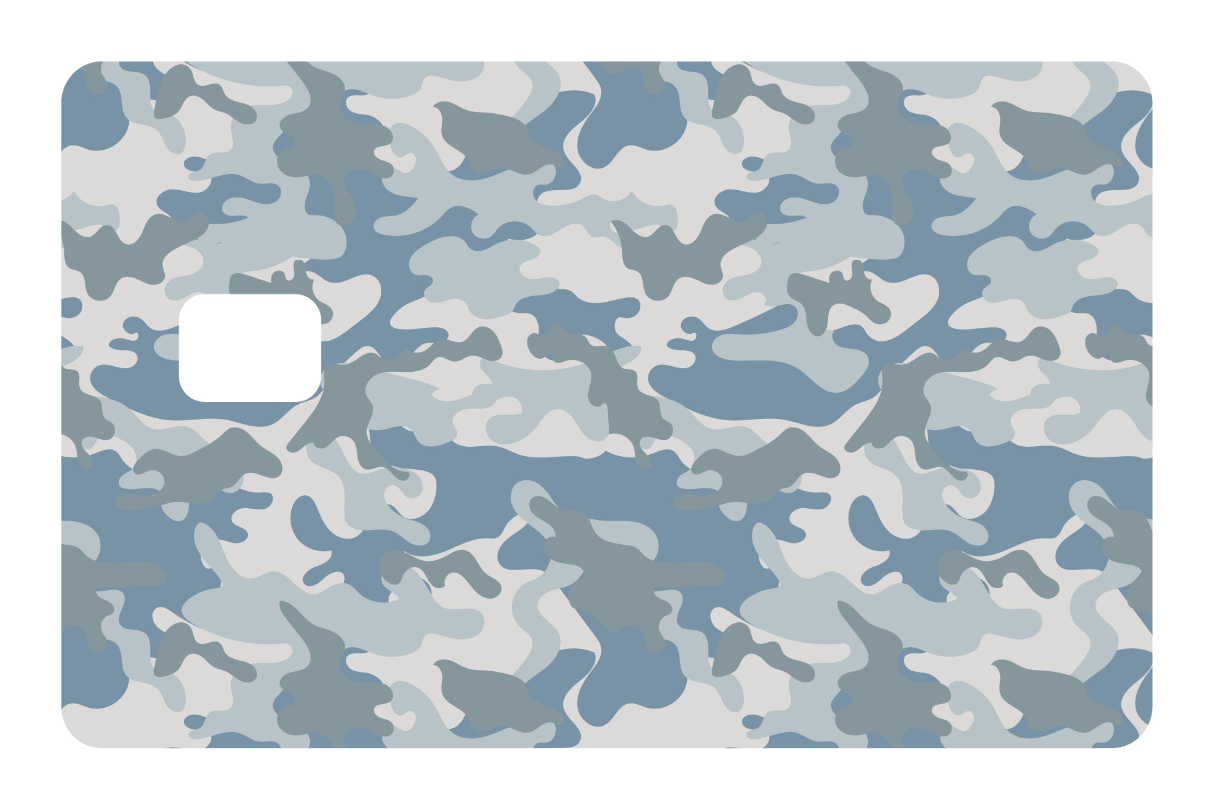 CARD WRAP: CAMO (GREY)