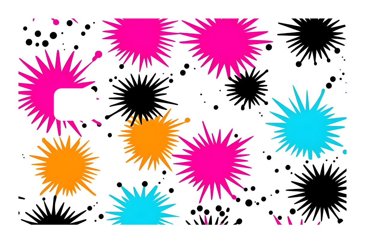 CARD WRAP: COMIC ABSTRACT