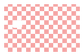 CARD WRAP: CHECKERS (PINK)