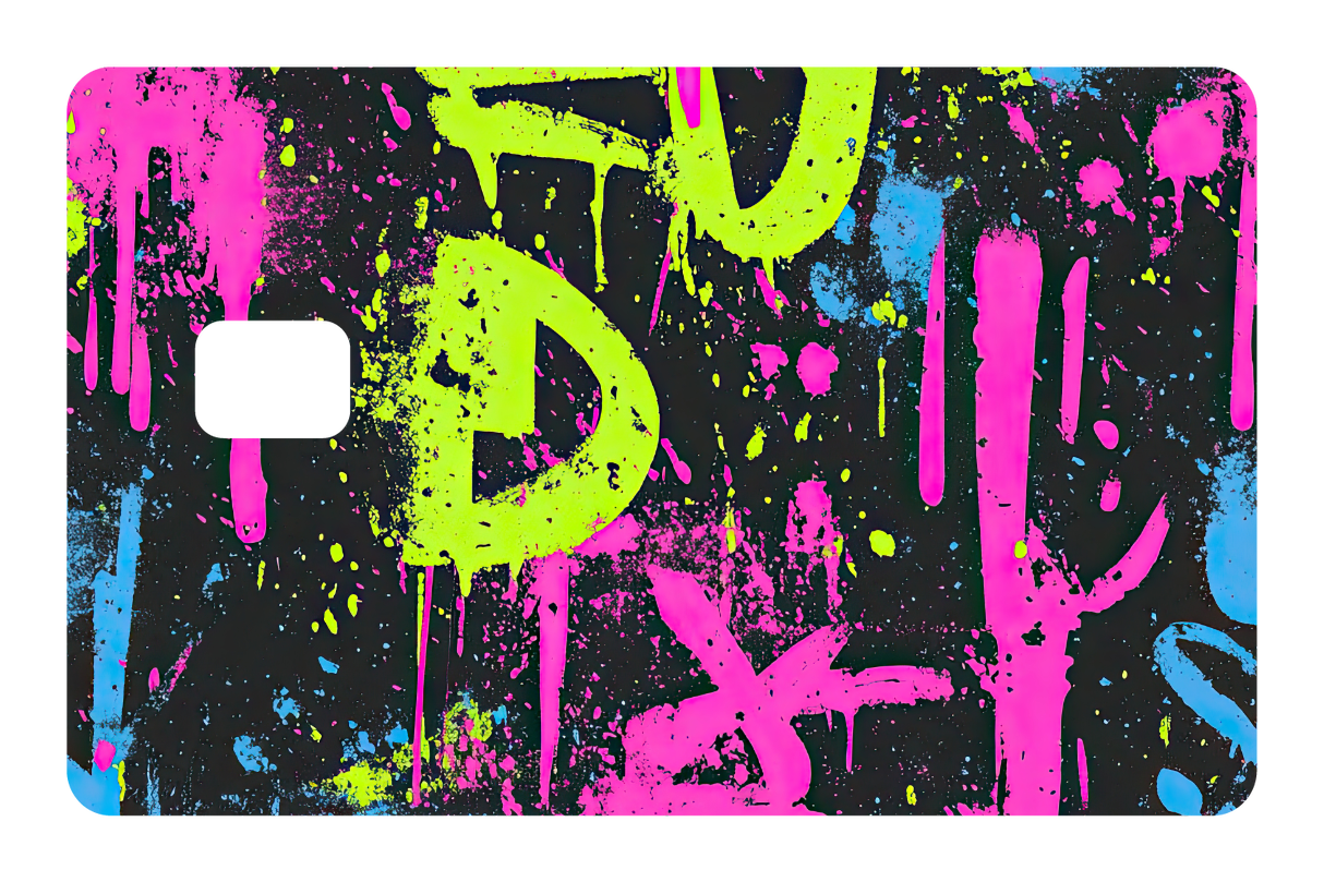 CARD WRAP: GRAFFITI 20