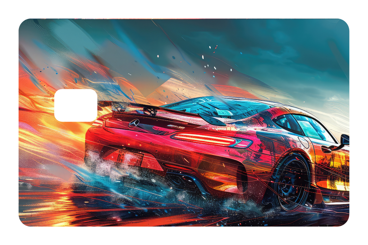 CARD WRAP: SPORTS CAR 03