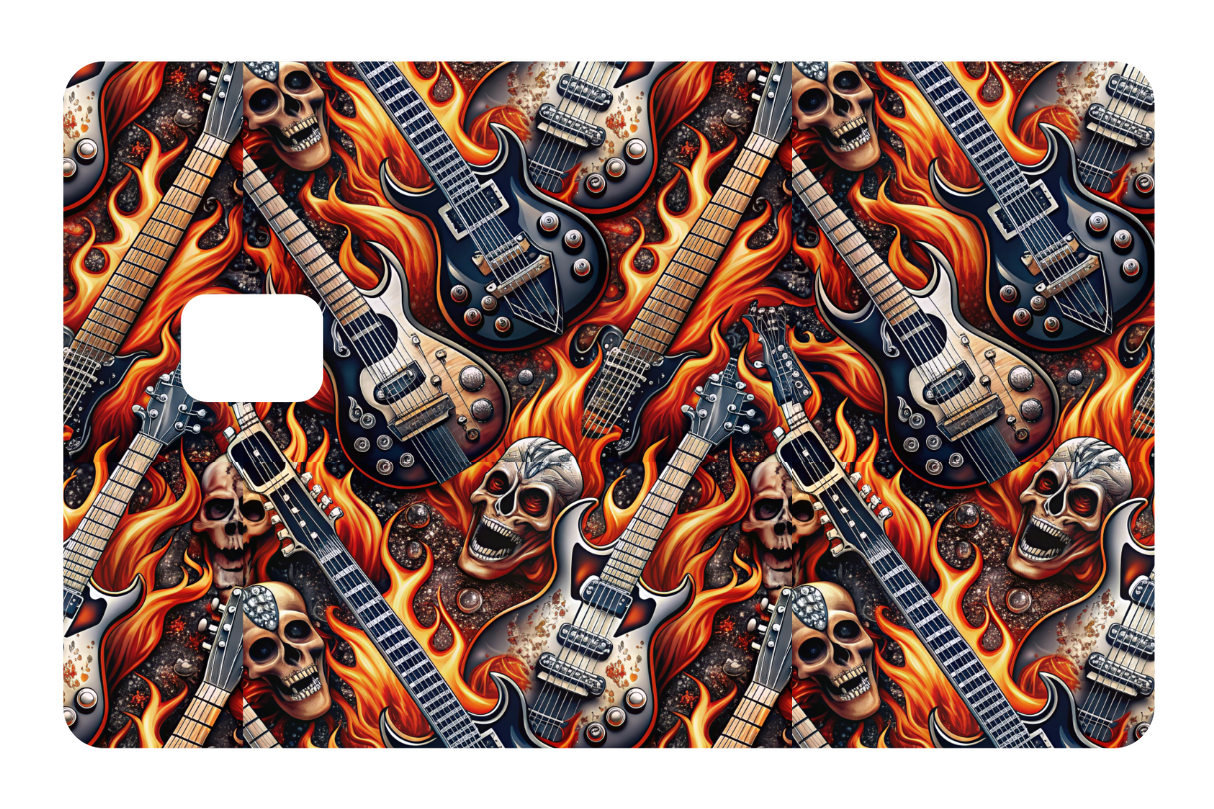 CARD WRAP: ROCK & ROLL