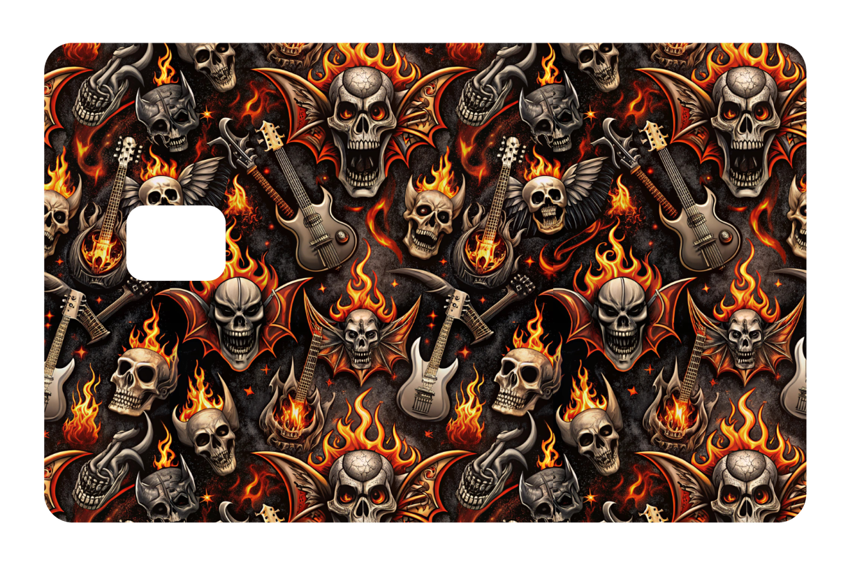 CARD WRAP: ROCK & ROLL