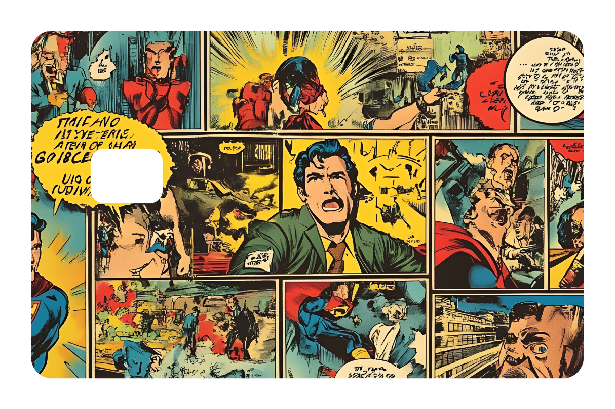 CARD WRAP: COMIC