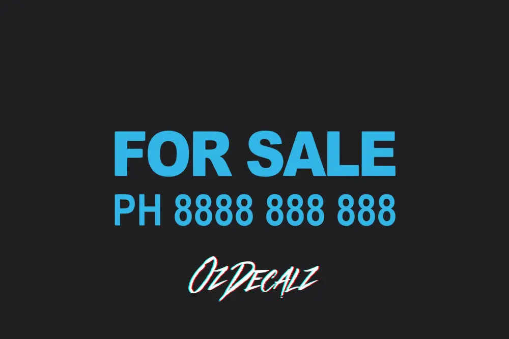 FOR SALE CUSTOM STICKER - OzDecalz