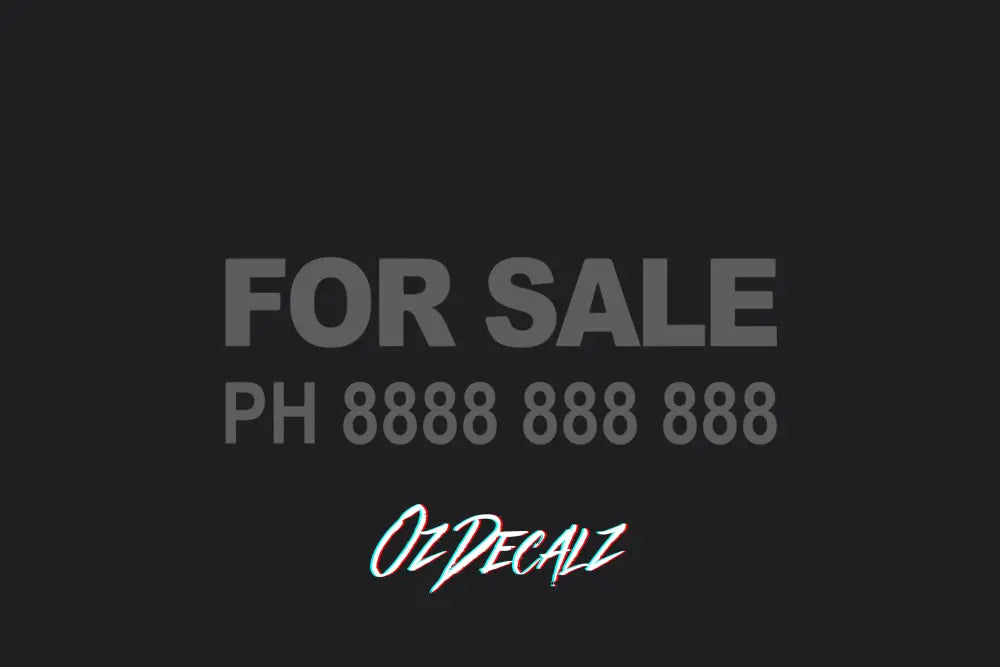 FOR SALE CUSTOM STICKER - OzDecalz