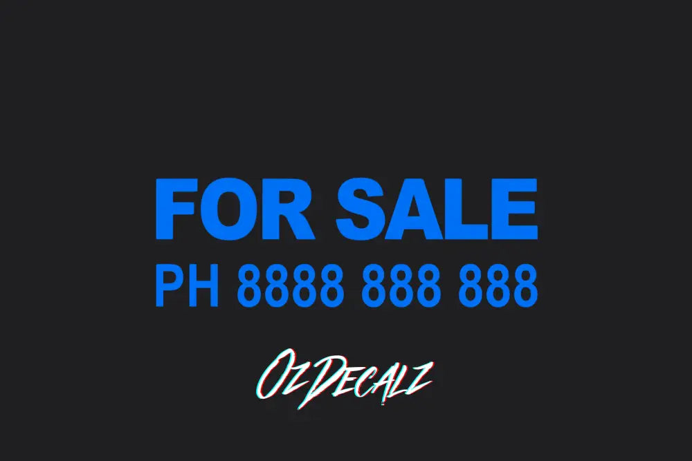 FOR SALE CUSTOM STICKER - OzDecalz