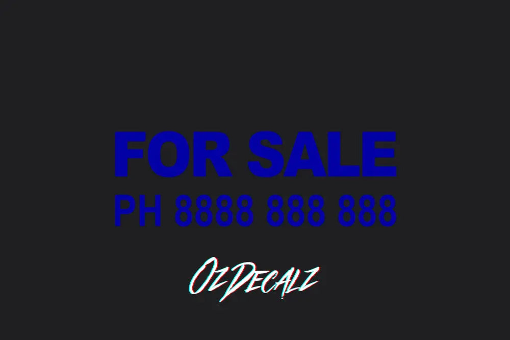 FOR SALE CUSTOM STICKER - OzDecalz
