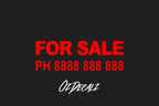 FOR SALE CUSTOM STICKER - OzDecalz
